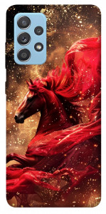 Чехол Red sparkles Horse для Samsung Galaxy A52 5G