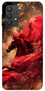 Чехол Red sparkles Horse для Galaxy A32 4G