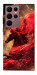 Чехол Red sparkles Horse для Galaxy S22 Ultra