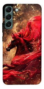 Чохол Red sparkles Horse для Galaxy S22+