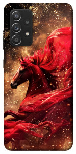 Чохол Red sparkles Horse для Galaxy A52s