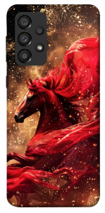 Чохол Red sparkles Horse для Galaxy A33 5G