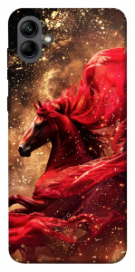 Чехол Red sparkles Horse для Galaxy A04