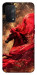 Чехол Red sparkles Horse для Oppo A74 5G