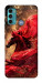 Чехол Red sparkles Horse для Motorola Moto G60