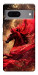 Чехол Red sparkles Horse для Google Pixel 7