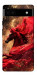 Чехол Red sparkles Horse для Google Pixel 6A
