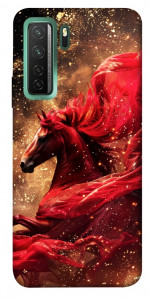 Чехол Red sparkles Horse для Huawei nova 7 SE