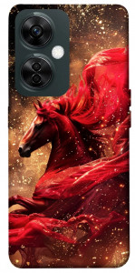 Чехол Red sparkles Horse для OnePlus Nord CE 3 Lite