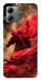 Чехол Red sparkles Horse для Motorola Moto G14