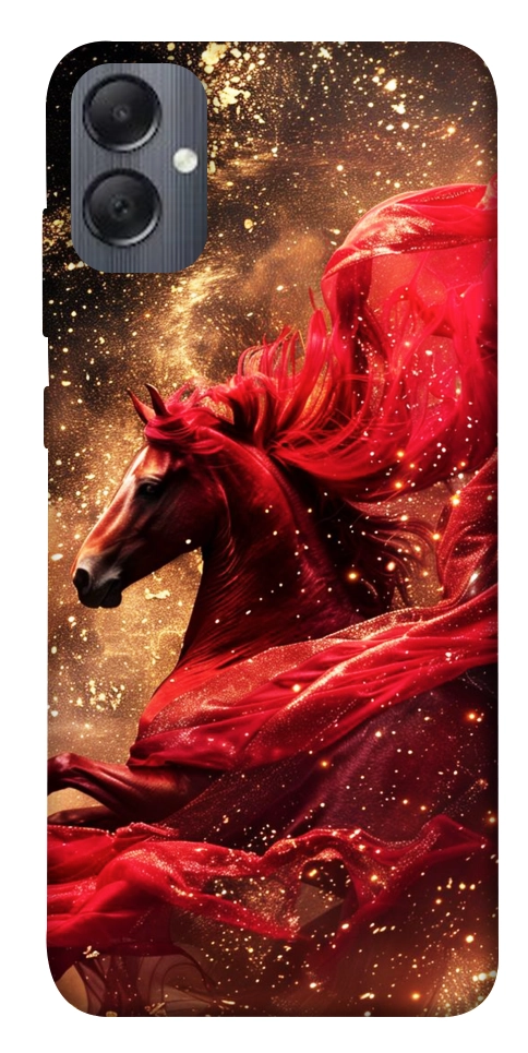 Чехол Red sparkles Horse для Galaxy A05