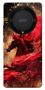 Чохол Red sparkles Horse для Huawei Magic5 Lite