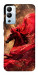 Чехол Red sparkles Horse для Infinix Hot 12i