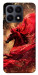 Чехол Red sparkles Horse для Huawei Honor X8a