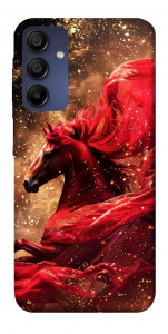 Чохол Red sparkles Horse для Samsung Galaxy A15