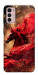Чехол Red sparkles Horse для Motorola Moto G42