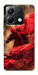 Чехол Red sparkles Horse для Xiaomi Poco X6