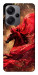 Чехол Red sparkles Horse для Xiaomi Redmi Note 13 Pro+
