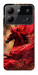 Чехол Red sparkles Horse для ZTE Blade A54 4G