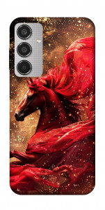 Чохол Red sparkles Horse для Galaxy M35 5G