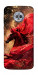 Чехол Red sparkles Horse для Motorola Moto G6 Plus