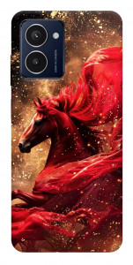 Чохол Red sparkles Horse для HMD Pulse Pro