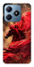 Чехол Red sparkles Horse для Realme C63 4G