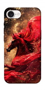 Чехол Red sparkles Horse для iPhone 16e
