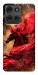 Чехол Red sparkles Horse для Motorola Moto G75 5G