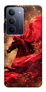 Чохол Red sparkles Horse для Realme C75x