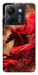 Чехол Red sparkles Horse для Xiaomi Poco M7 Pro 5G