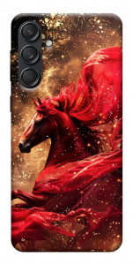 Чехол Red sparkles Horse для Galaxy M55