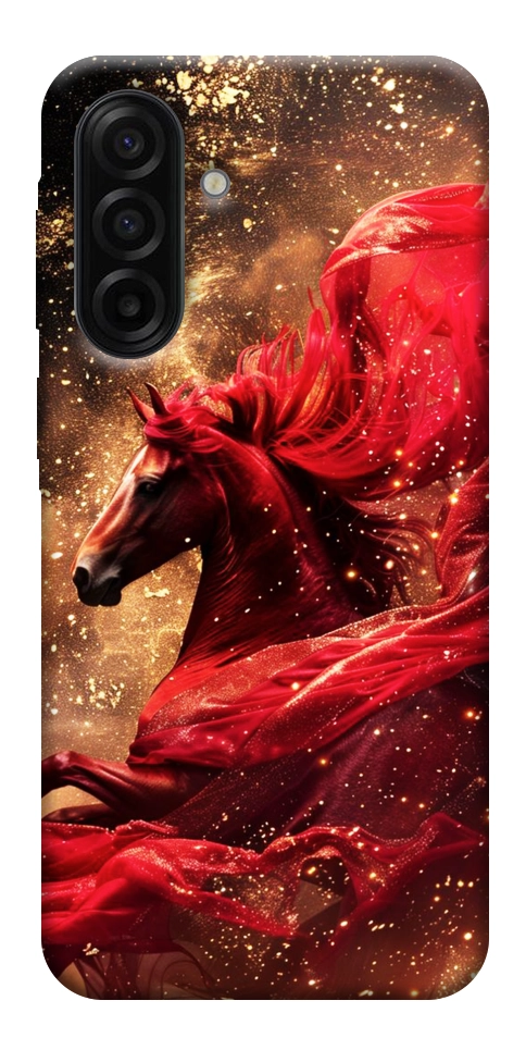 Чехол Red sparkles Horse для Galaxy A17 5G