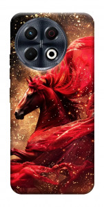 Чехол Red sparkles Horse для TECNO Spark 30 Pro (KL7)