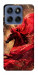 Чохол Red sparkles Horse для Motorola Edge 60 Fusion
