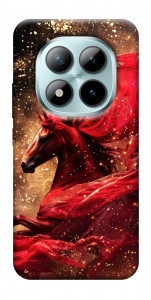 Чехол Red sparkles Horse для Xiaomi Redmi Note 15 Pro+ 5G