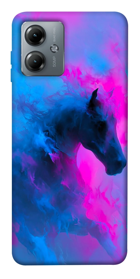 Чехол Smokey pink для Motorola Moto G14
