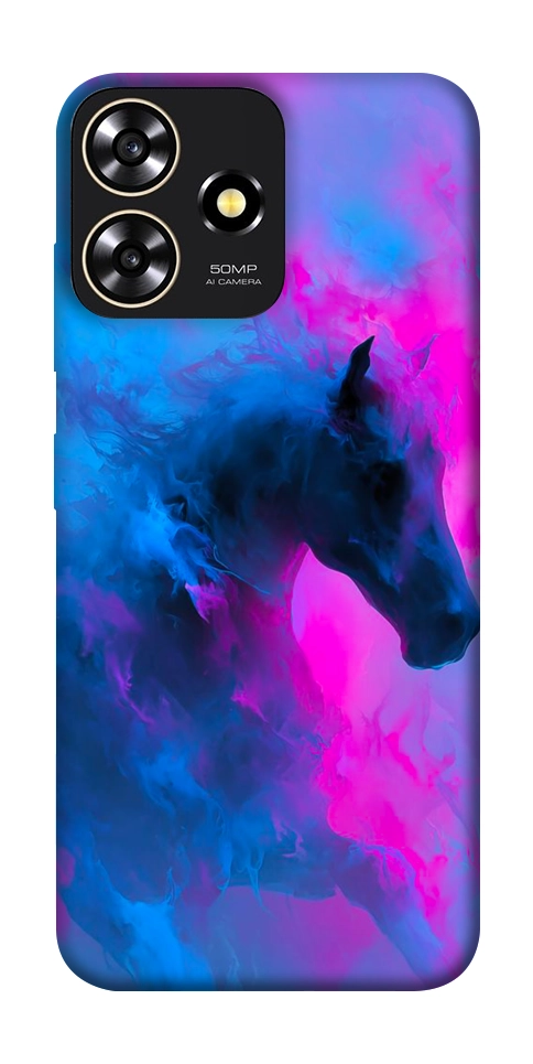 Чехол Smokey pink для ZTE Blade A73 4G