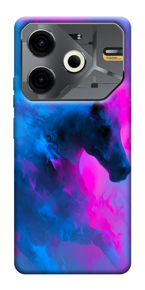 Чехол Smokey pink для TECNO Pova 6 Neo (LI6)