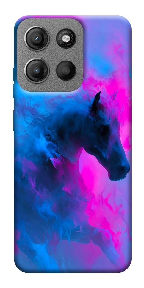 Чехол Smokey pink для Motorola Moto G15 4G