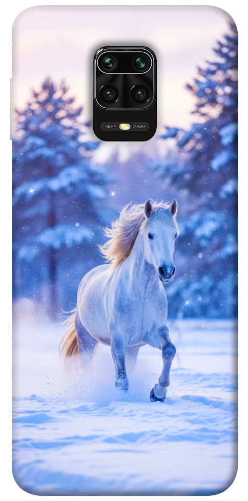 Чехол Winter Horse для Xiaomi Redmi Note 9 Pro