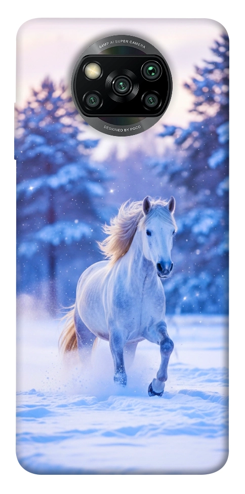 Чехол Winter Horse для Xiaomi Poco X3 NFC