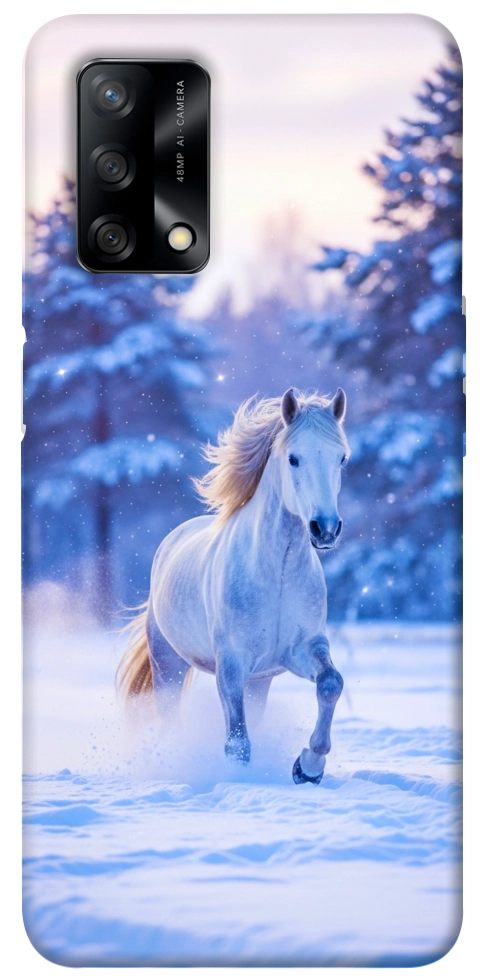 Чехол Winter Horse для Oppo A74 4G