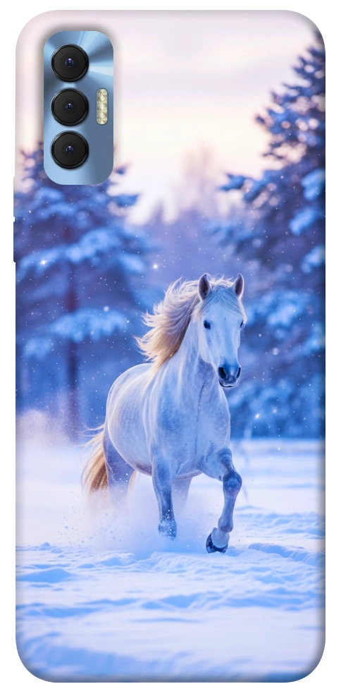 Чехол Winter Horse для TECNO Spark 8P