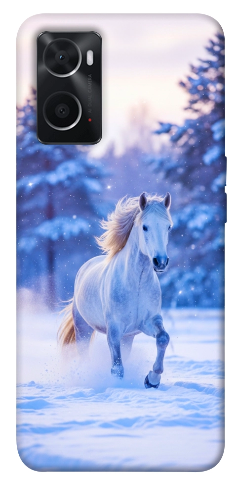 Чехол Winter Horse для Oppo A76 4G