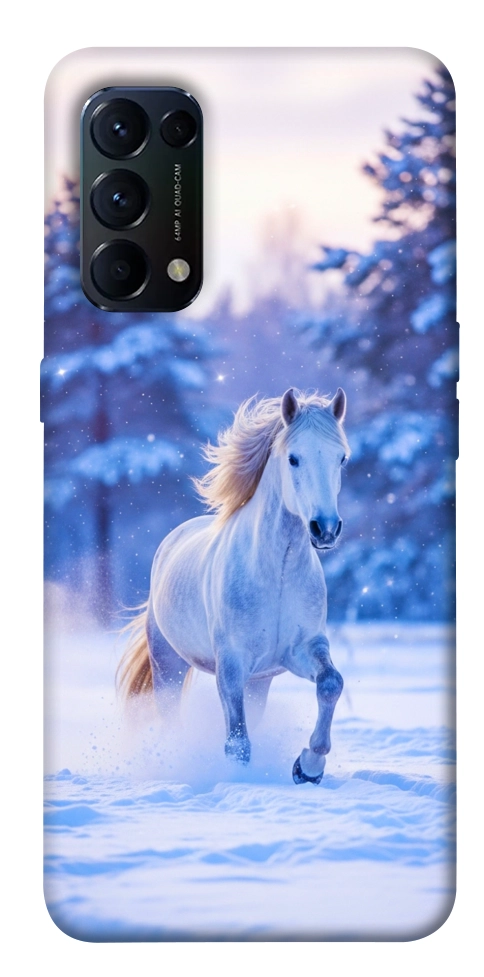 Чехол Winter Horse для Oppo Reno 5 4G