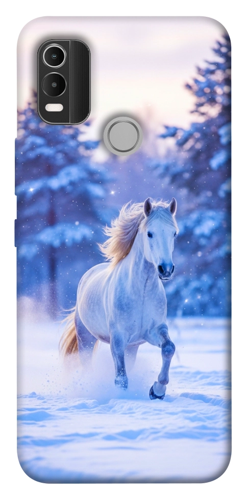 Чехол Winter Horse для Nokia C21 Plus