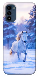 Чехол Winter Horse для Motorola Moto G41