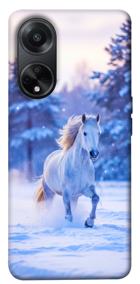 Чехол Winter Horse для Oppo A58 4G
