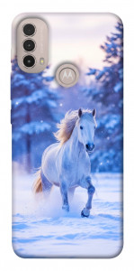 Чехол Winter Horse для Motorola Moto E30